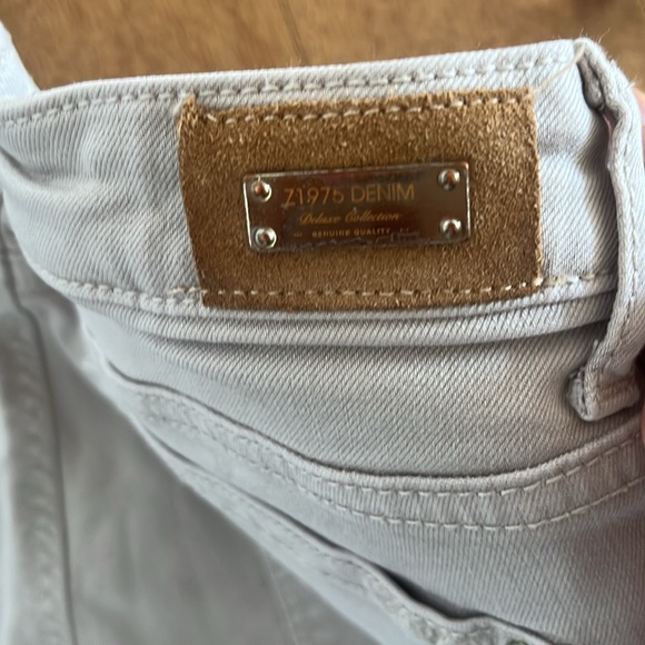 Supper soft light grey Zara denim jean - Picture 4 of 4